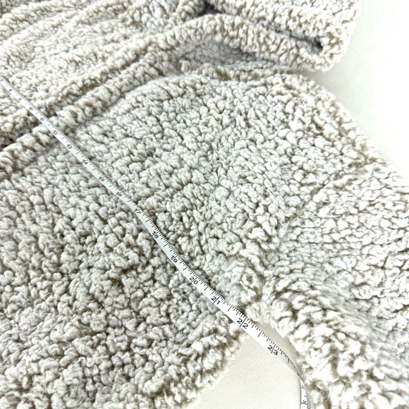 Eddie Bauer Fireside Plush Ultra Soft Hooded Open front cardigan women’s small - Picture 9 of 16